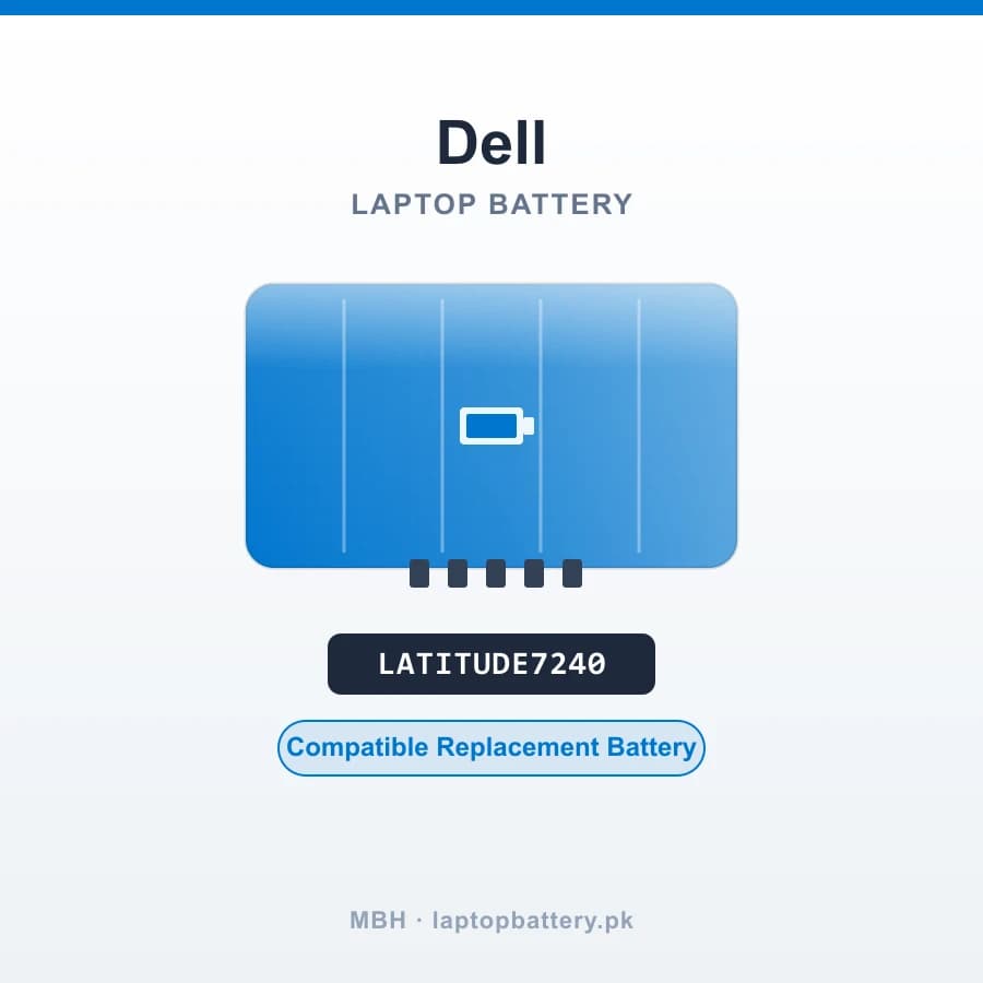 Internal Battery for Dell Latitude 7240 Series