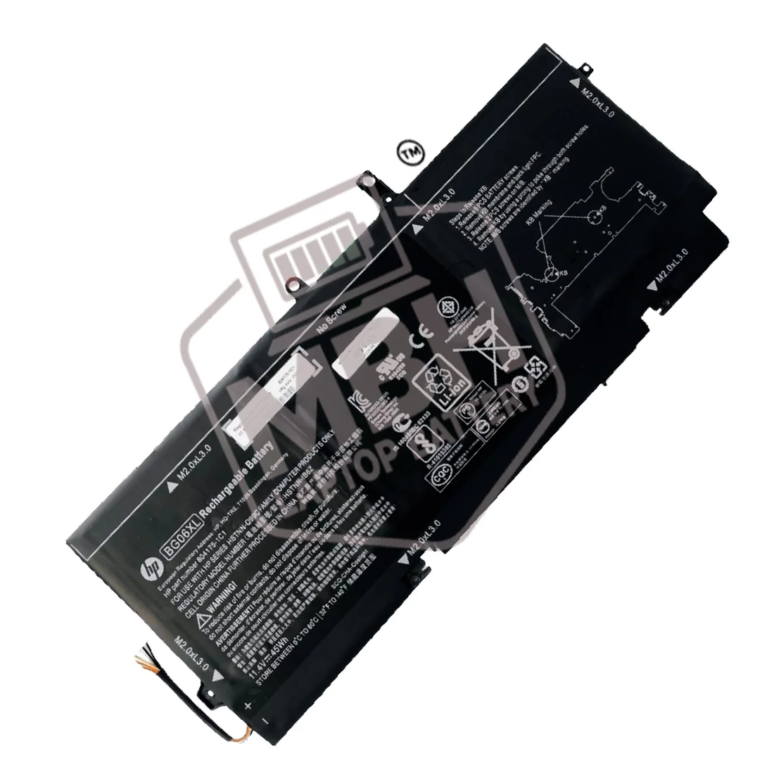 BG06XL Laptop Battery for HP EliteBook 1040 G3 Series