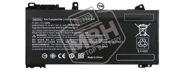 RE03XL Laptop Battery for HP ProBook 430 440 445 450 455 G6 G7 Series [11.4V/45Wh]